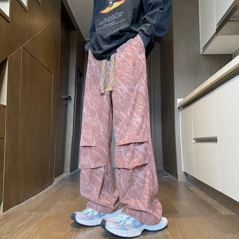 PAINT STAIN Casual Pants Unisex-36