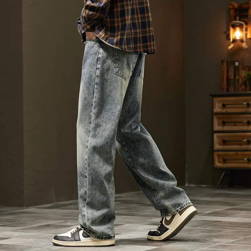 Ang2 Stu Jeans Unisex Blue Gray-5