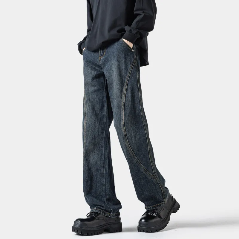 Ang2 Stu Jeans Unisex Blue-5