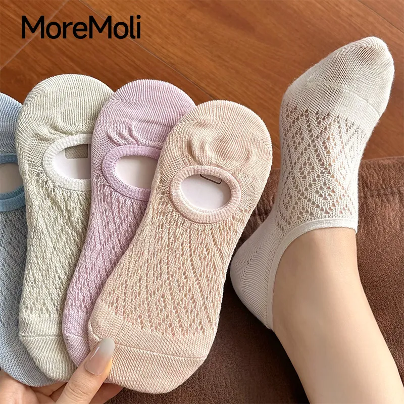 Moremoli No Show Socks Women's 6 Pack-2