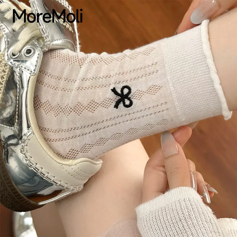 Moremoli Mid Calf Socks Women's 4 Pack-1