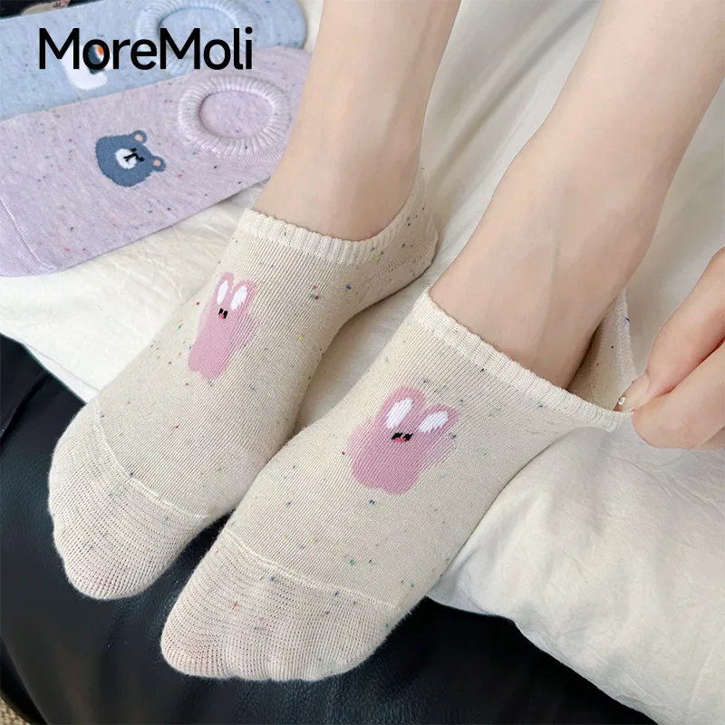 Moremoli Ankle Socks Women's 3 Pack-1