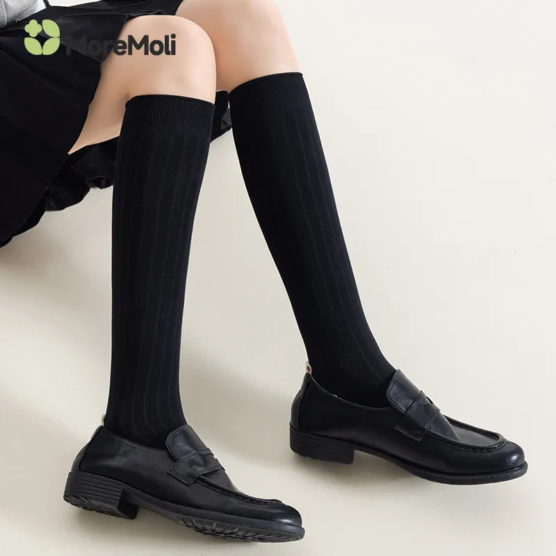 Moremoli Knee High Socks Women's 2 Pack-4