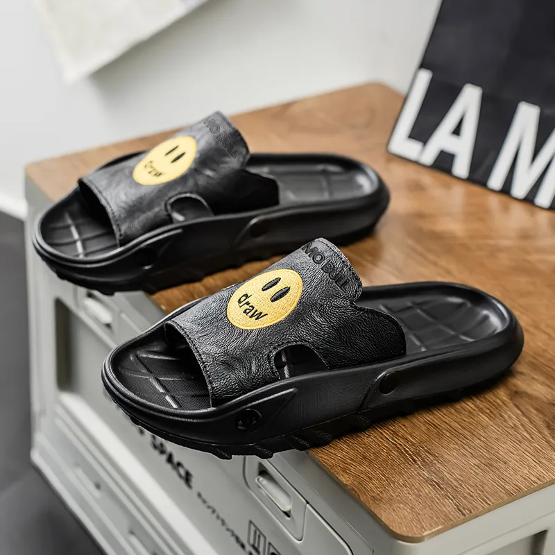 XIMO BULL Slip Resistant Cushioning Slide Slippers Men's-5