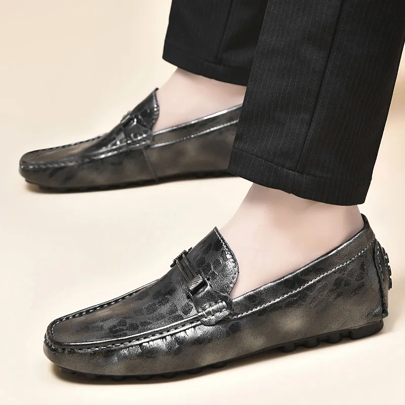 XIMO BULL Loafers Unisex Black/Gray-8