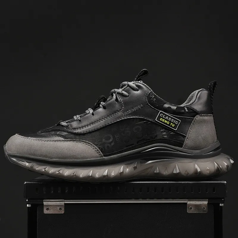 XIMO BULL Cushioning Low Top Slip Resistant Casual Running Shoes Men's-5