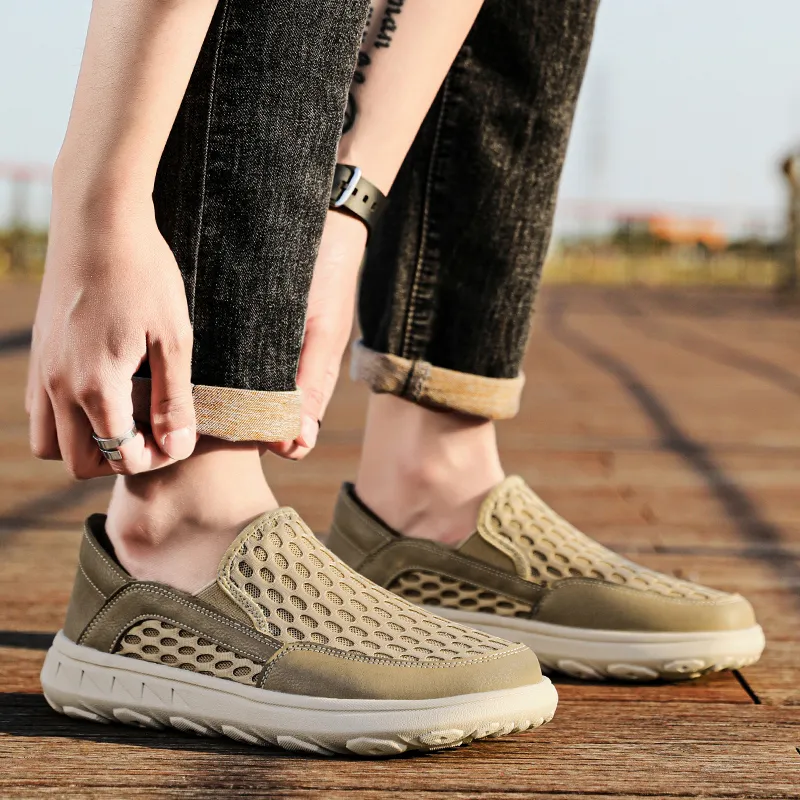 XIMO BULL Slip Resistant Cushioning Abrasion Resistant Breathable Lightweight Low Top Casual Shoes Unisex-9