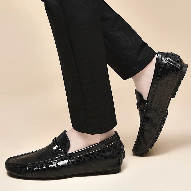 XIMO BULL Loafers Unisex Black/Gray-3
