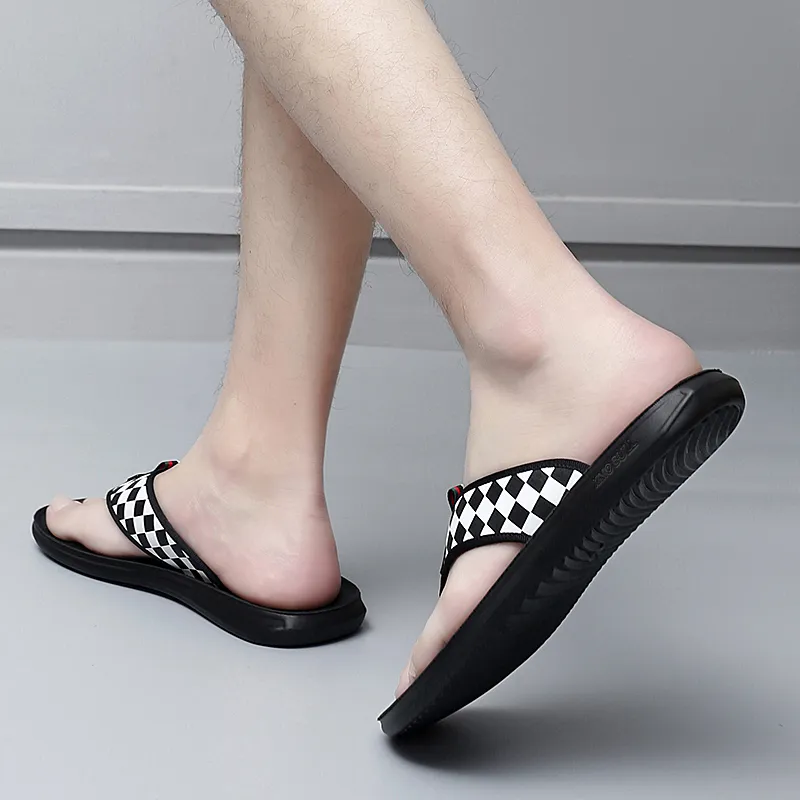 XIMO BULL Rubber Sole Slip Resistant Flip Flops Unisex-3