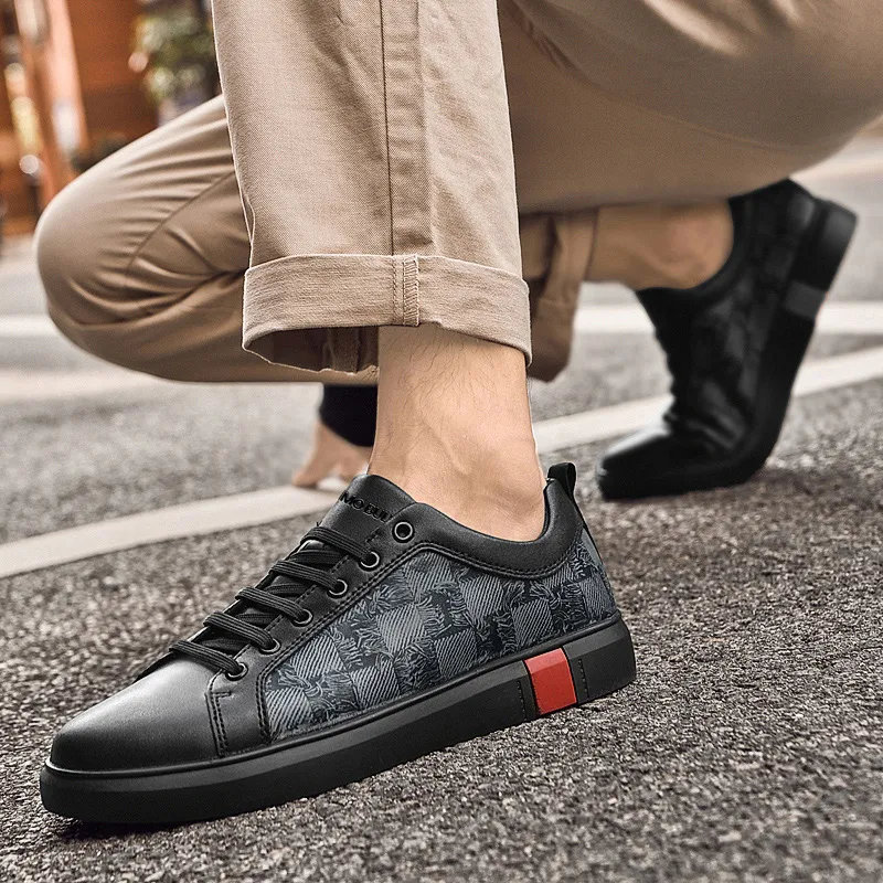 XIMO BULL Slip-Resistant Low-Top Skateboard Shoes Men's-2