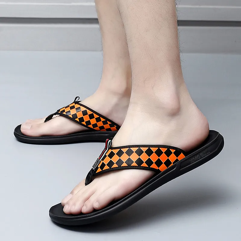 XIMO BULL Rubber Sole Slip Resistant Flip Flops Unisex-7