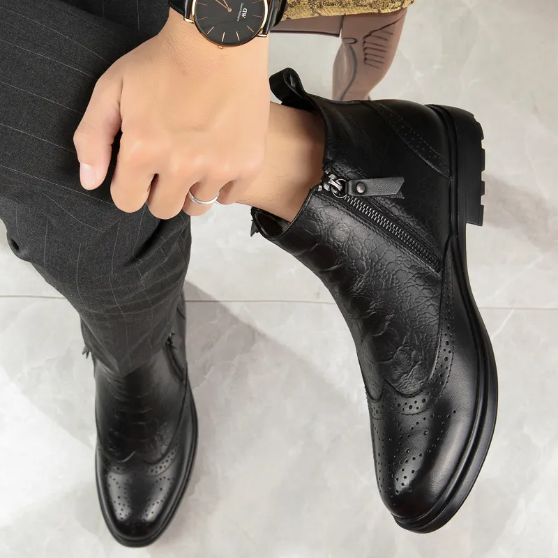 XIMO BULL Ankle Boots Unisex Black-8
