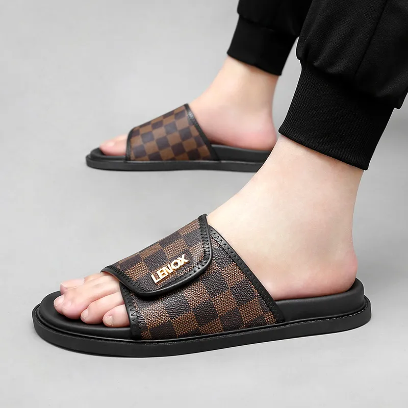 XIMO BULL Rubber Sole Slip Resistant Slide Slippers Unisex-8
