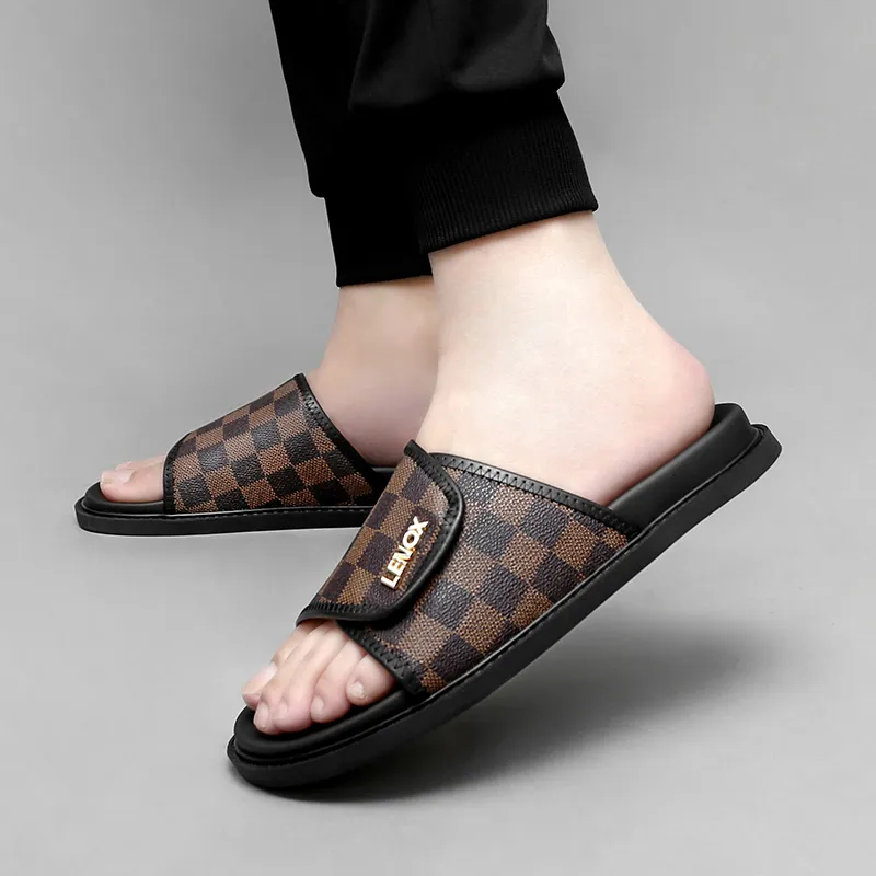 XIMO BULL Rubber Sole Slip Resistant Slide Slippers Unisex-7