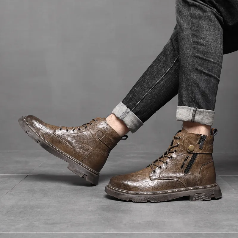 XIMO BULL Short Martin Boot 3cm Men's-10