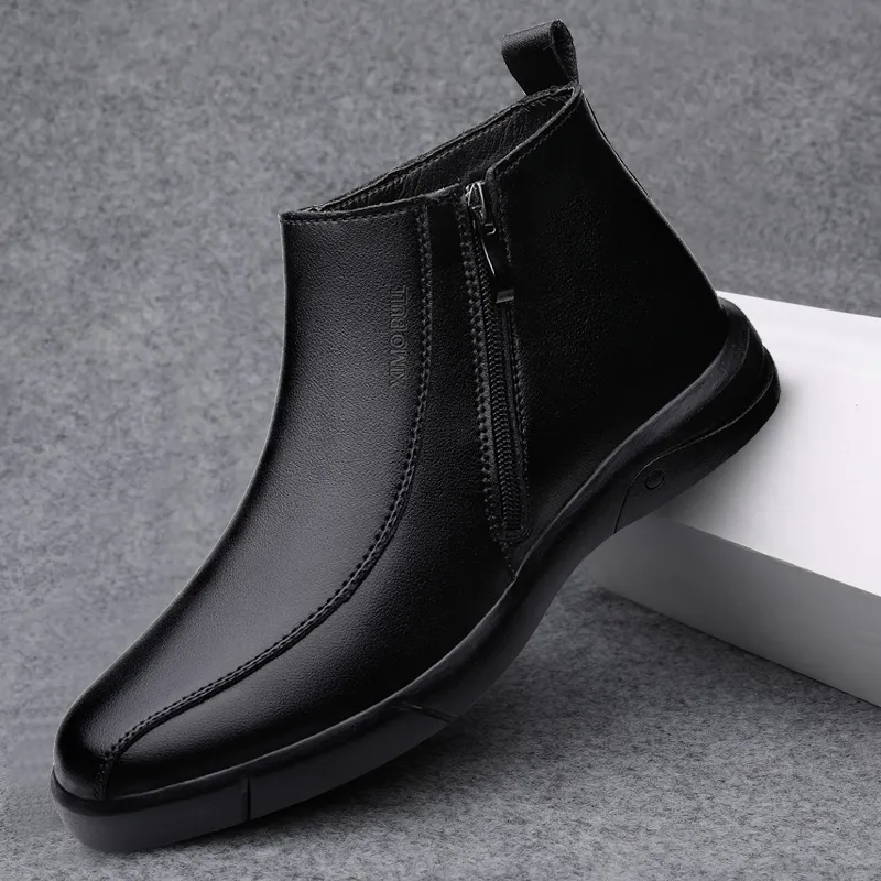 XIMO BULL Ankle Boots Men's Black-9