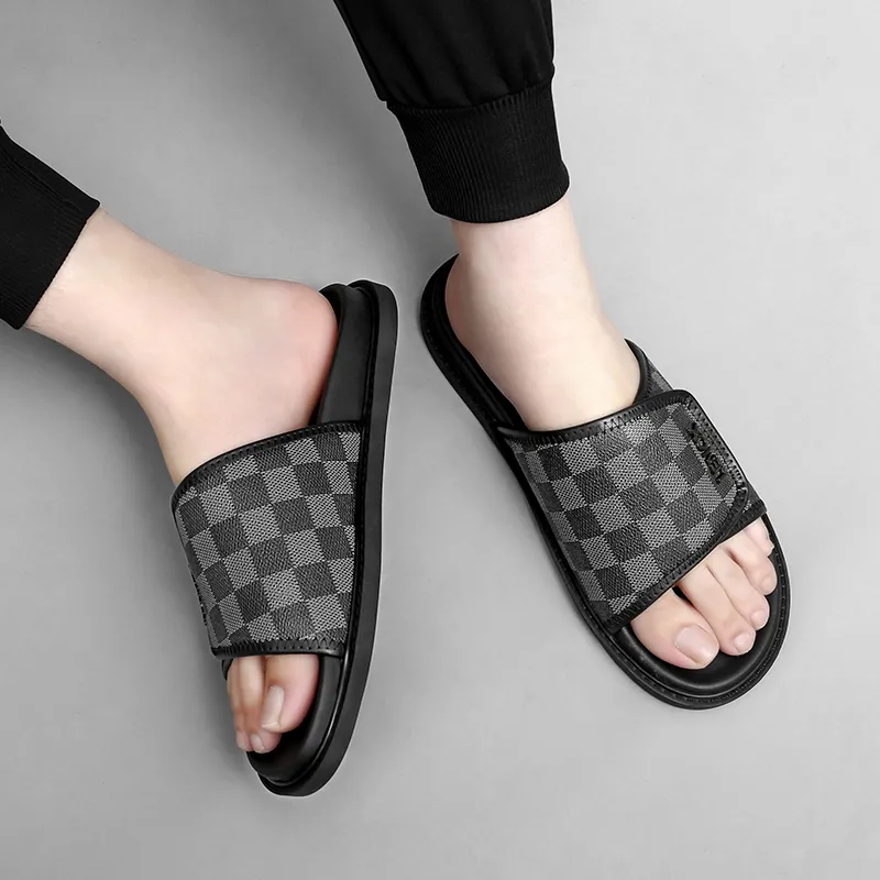 XIMO BULL Rubber Sole Slip Resistant Slide Slippers Unisex-2