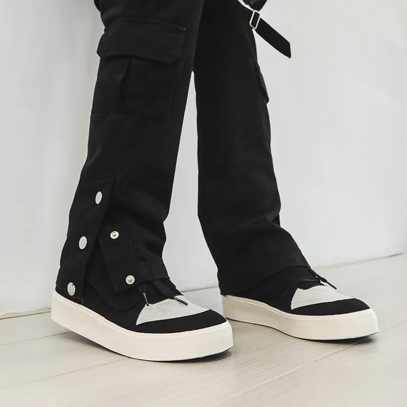 Grumpy Ram Anti-Slip Wear-Resistant High-Top Skateboard Shoes Men's-3