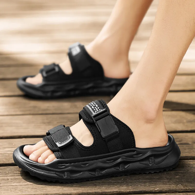 Grumpy Ram Slip Resistant Abrasion Resistant Slide Slippers Men's-1