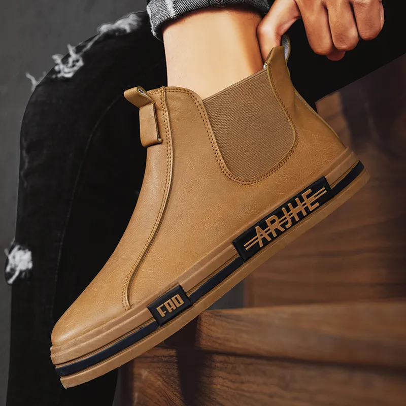 Grumpy Ram Short Chelsea Boots Men's-4