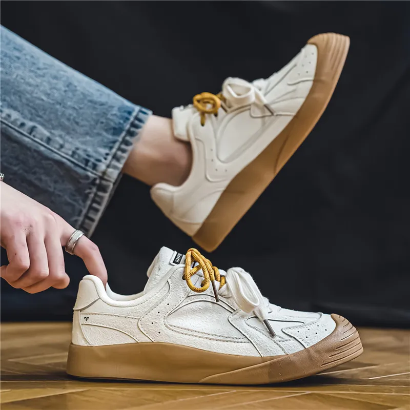 Grumpy Ram Anti-Slip Wear-Resistant Low-Top Skateboard Shoes Unisex-9