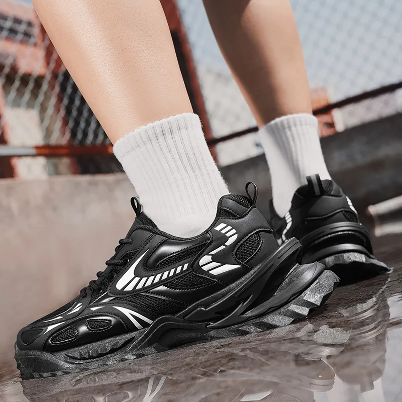Grumpy Ram Breathable Height Increase Low Top Chunky Sneakers Men's-9