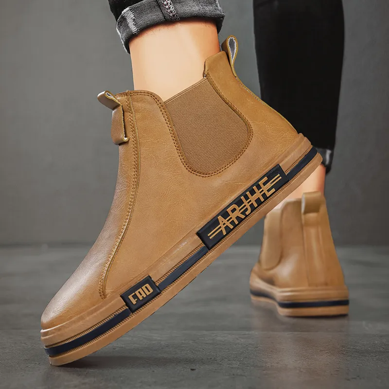 Grumpy Ram Short Chelsea Boots Men's-2