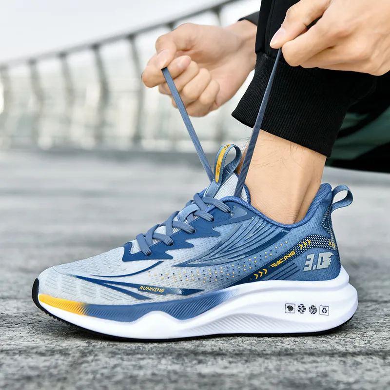 Grumpy Ram Cushioned Slip-Resistant Low-Top Running Shoes Men's-1