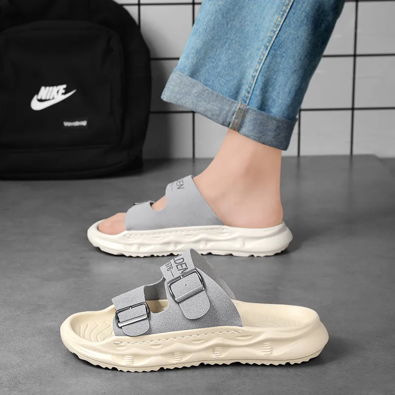 Grumpy Ram Slip Resistant Odor Resistant Abrasion Resistant Slide Slippers Men's-9