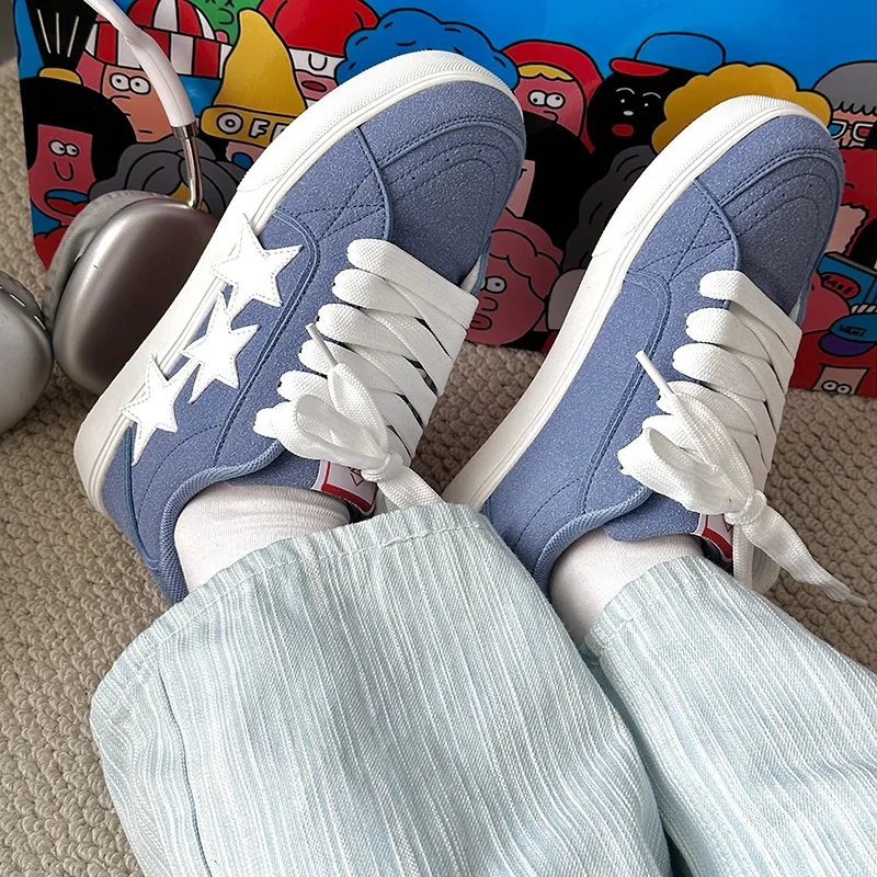 Grumpy Ram Slip Resistant Cushioning Wear Resistant Low Top Skateboard Shoes Unisex-9