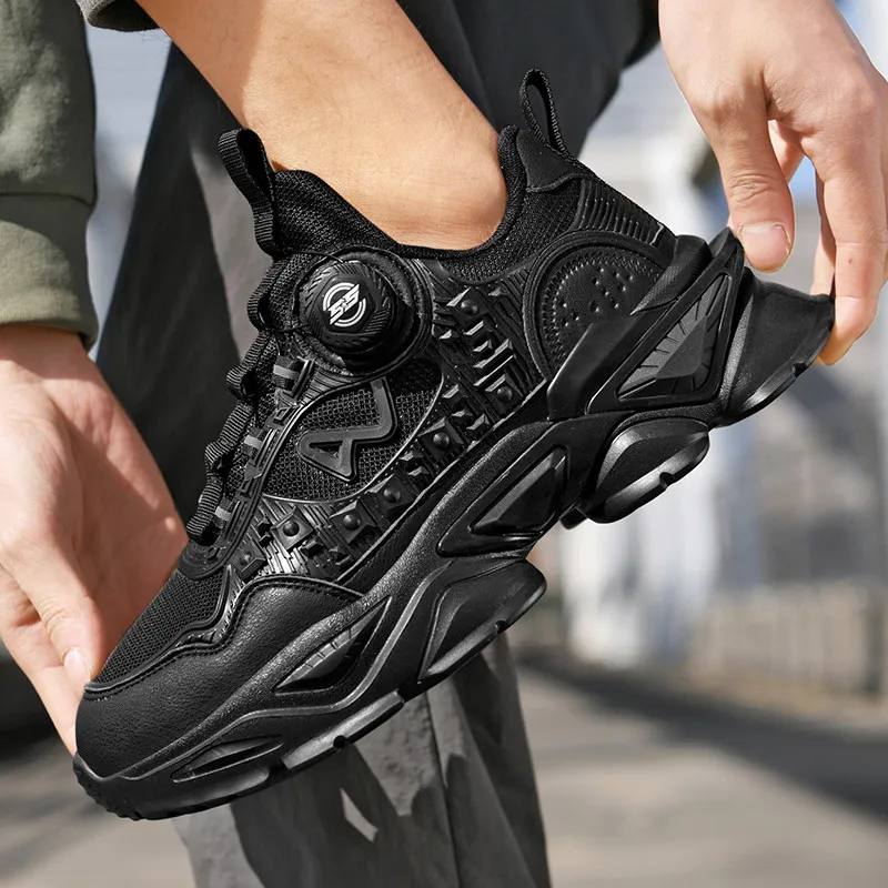 Grumpy Ram Cushioning Anti-Slip Wear-Resistant Breathability Low-Top Chunky Sneakers Men's-14