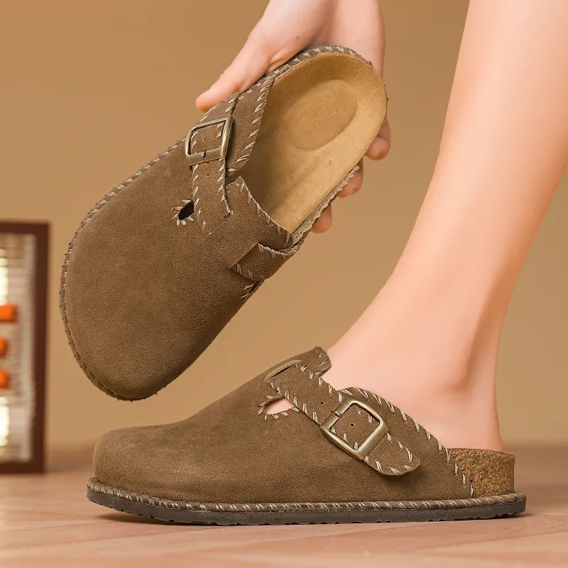 Grumpy Ram Abrasion Resistant Slip Resistant Closed Toe Slippers Unisex-9