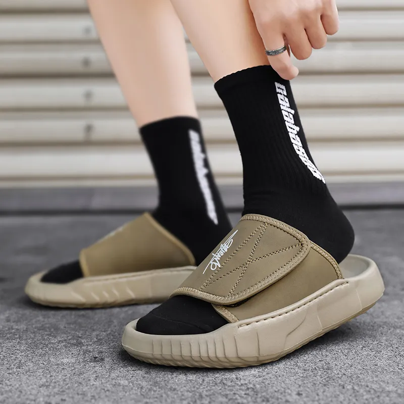 Grumpy Ram Slip Resistant Abrasion Resistant Slide Slippers Men's-12