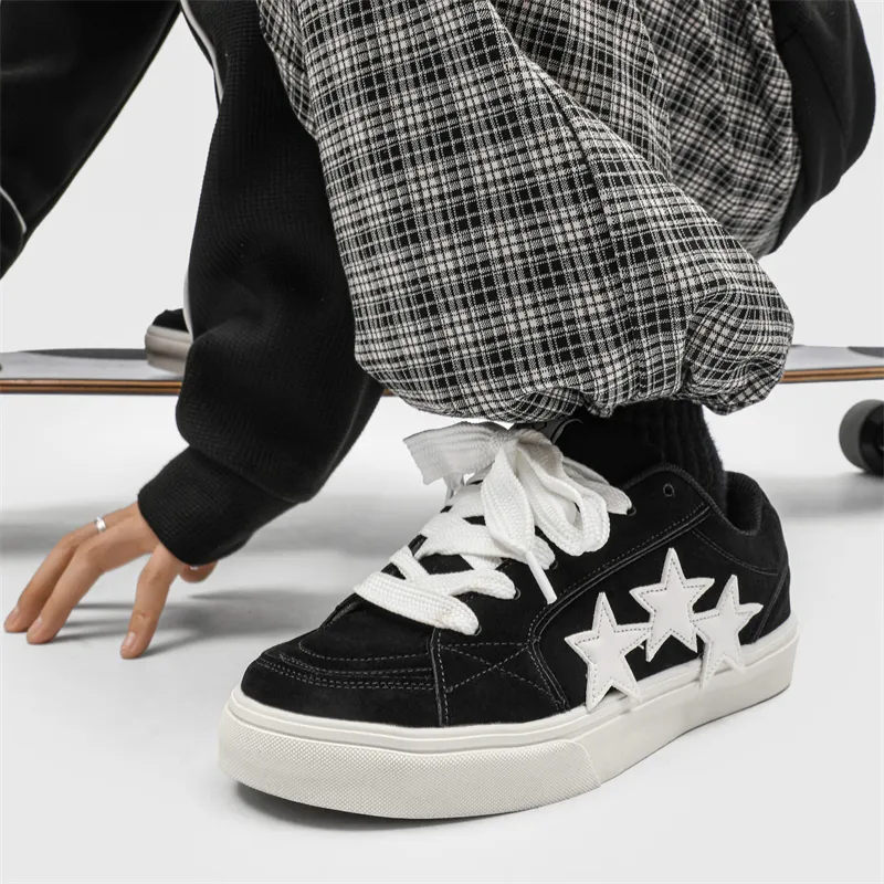 Grumpy Ram Anti-Slip Wear-Resistant Low-Top Skateboard Shoes Unisex-3