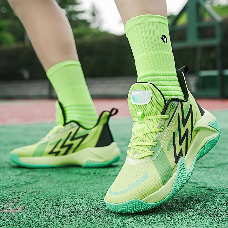 Grumpy Ram Cushioning Anti Slip And Wear Resistant Breathable Coverage High Top Basketball Shoes Unisex-13