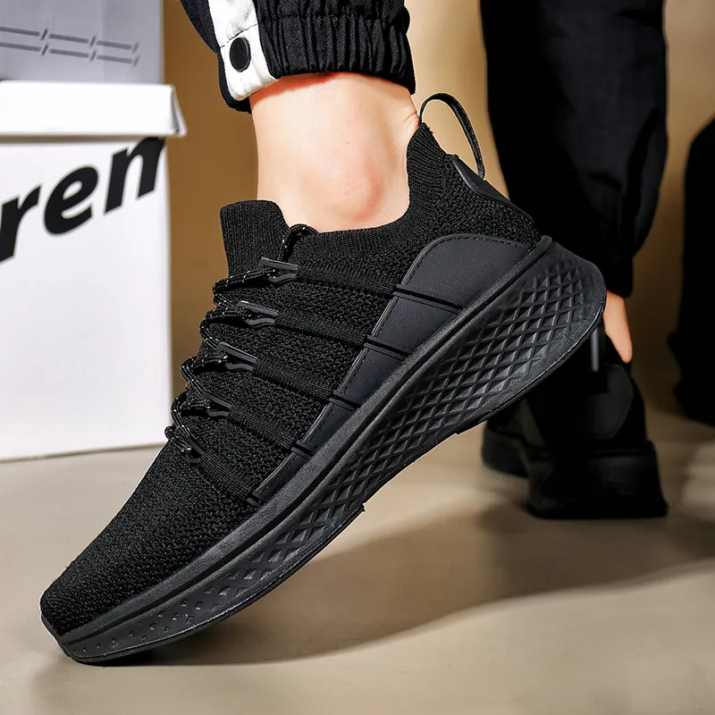 Grumpy Ram Slip Resistant Breathable Lightweight Low Top Casual Running Shoes Men's-11
