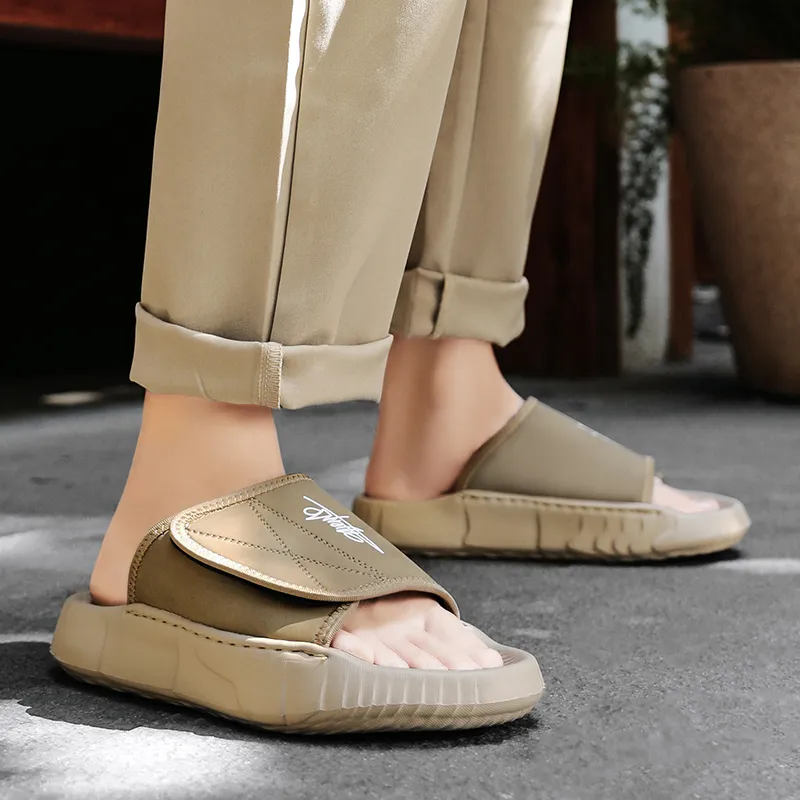 Grumpy Ram Slip Resistant Abrasion Resistant Slide Slippers Men's-11