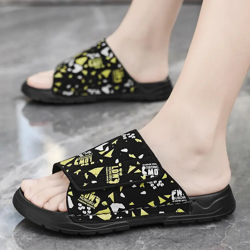Grumpy Ram Slip Resistant Abrasion Resistant Slide Slippers Men's-7