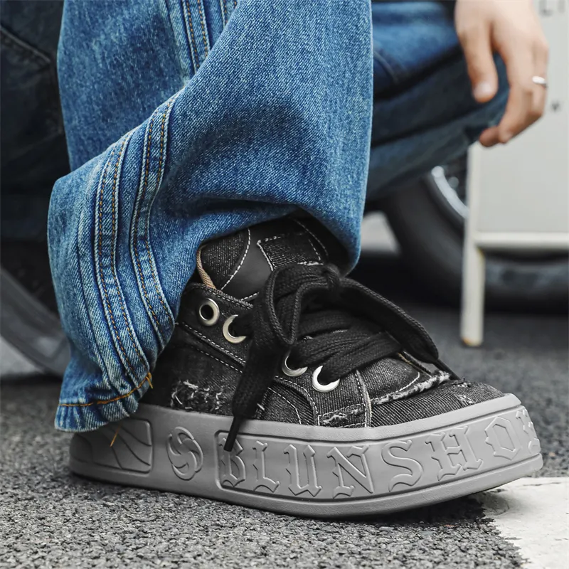 Grumpy Ram Low Top Canvas Shoes Men's-7