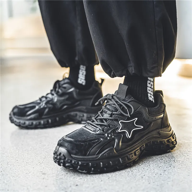 Grumpy Ram Low-Top Chunky Sneakers Men's-5