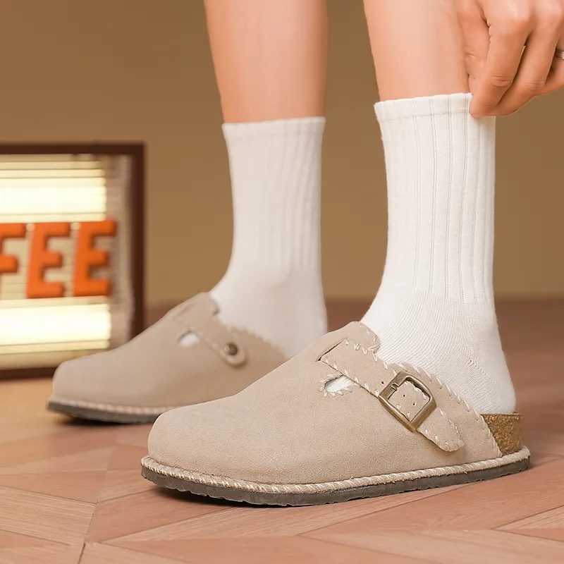 Grumpy Ram Abrasion Resistant Slip Resistant Closed Toe Slippers Unisex-4