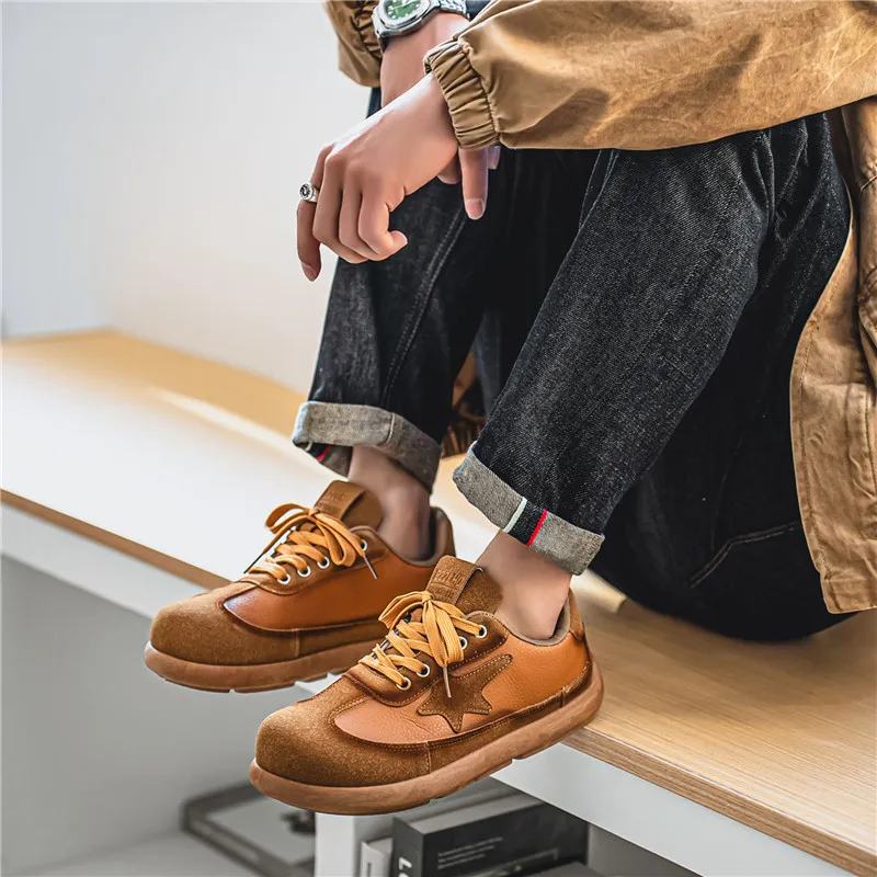 Grumpy Ram Non-slip Wear-resistant Shock Absorption Low-Top Casual Shoes Men's-15