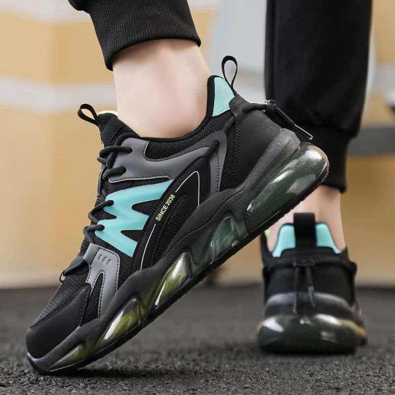 Grumpy Ram Cushioning Anti Slip And Wear Resistant Low Top Casual Running Shoes Men's-13