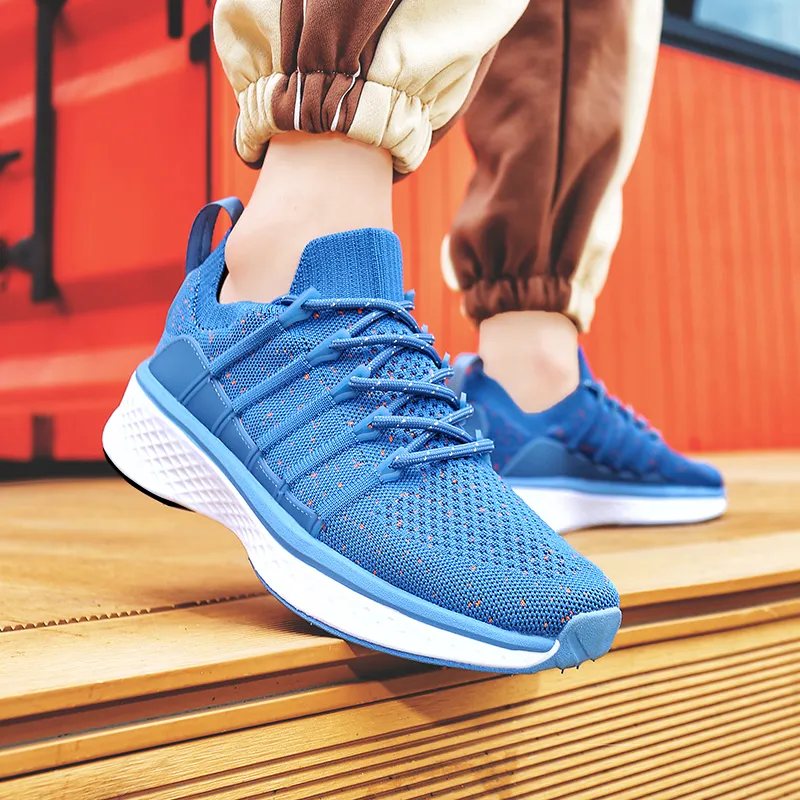Grumpy Ram Slip Resistant Breathable Lightweight Low Top Casual Running Shoes Men's-21