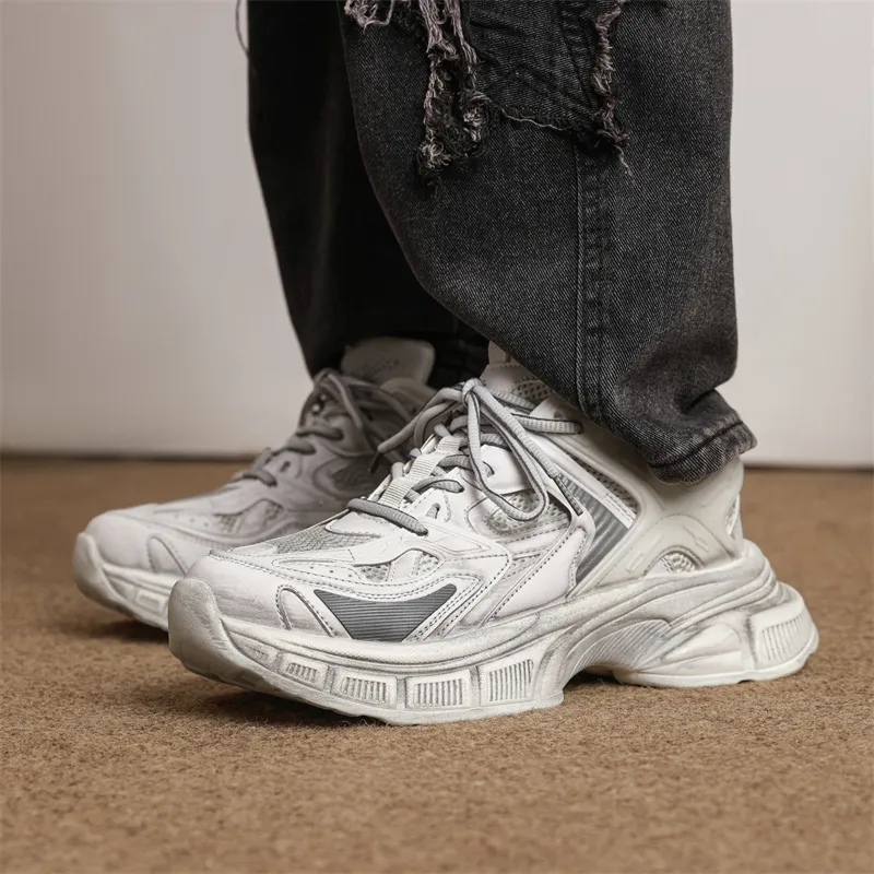Grumpy Ram Slip Resistant, Abrasion Resistant, Breathable, Lightweight, Height Increasing Chunky Sneakers Unisex-1