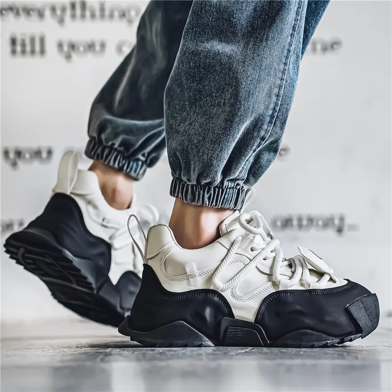 Grumpy Ram Anti-Slip Wear-Resistant Low-Top Chunky Sneakers Men's-2