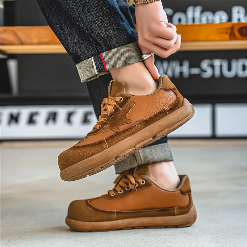 Grumpy Ram Non-slip Wear-resistant Shock Absorption Low-Top Casual Shoes Men's-14