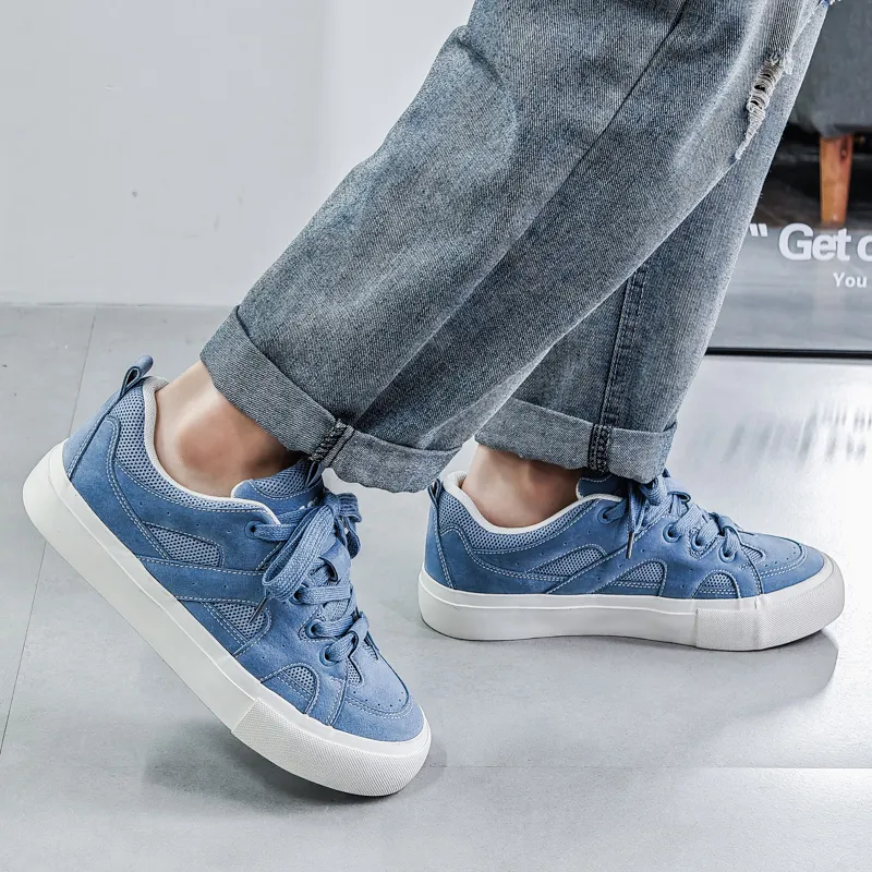 Grumpy Ram Lightweight Breathable And Wear-Resistant Low-Top Skateboard Shoes Men's-9