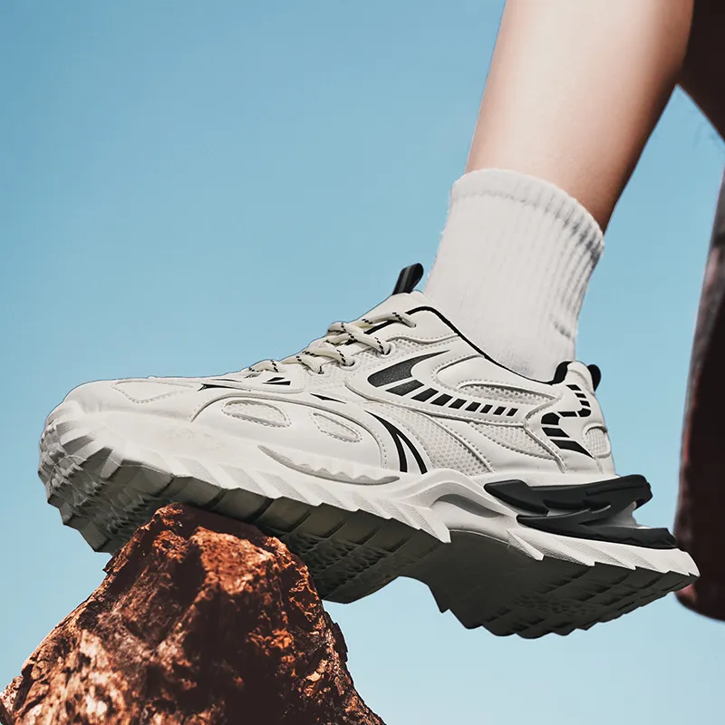 Grumpy Ram Breathable Height Increase Low Top Chunky Sneakers Men's-18