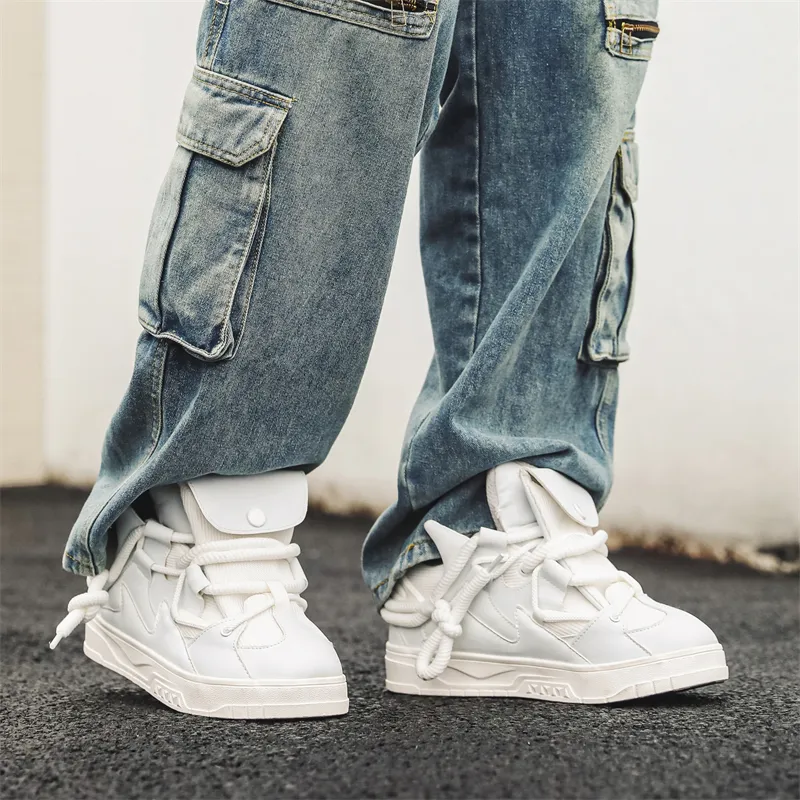 Grumpy Ram Durable Breathable Low-Top Skateboard Shoes Men's-3